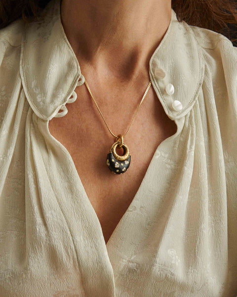 Niki Drop Necklace – Maison Mayle