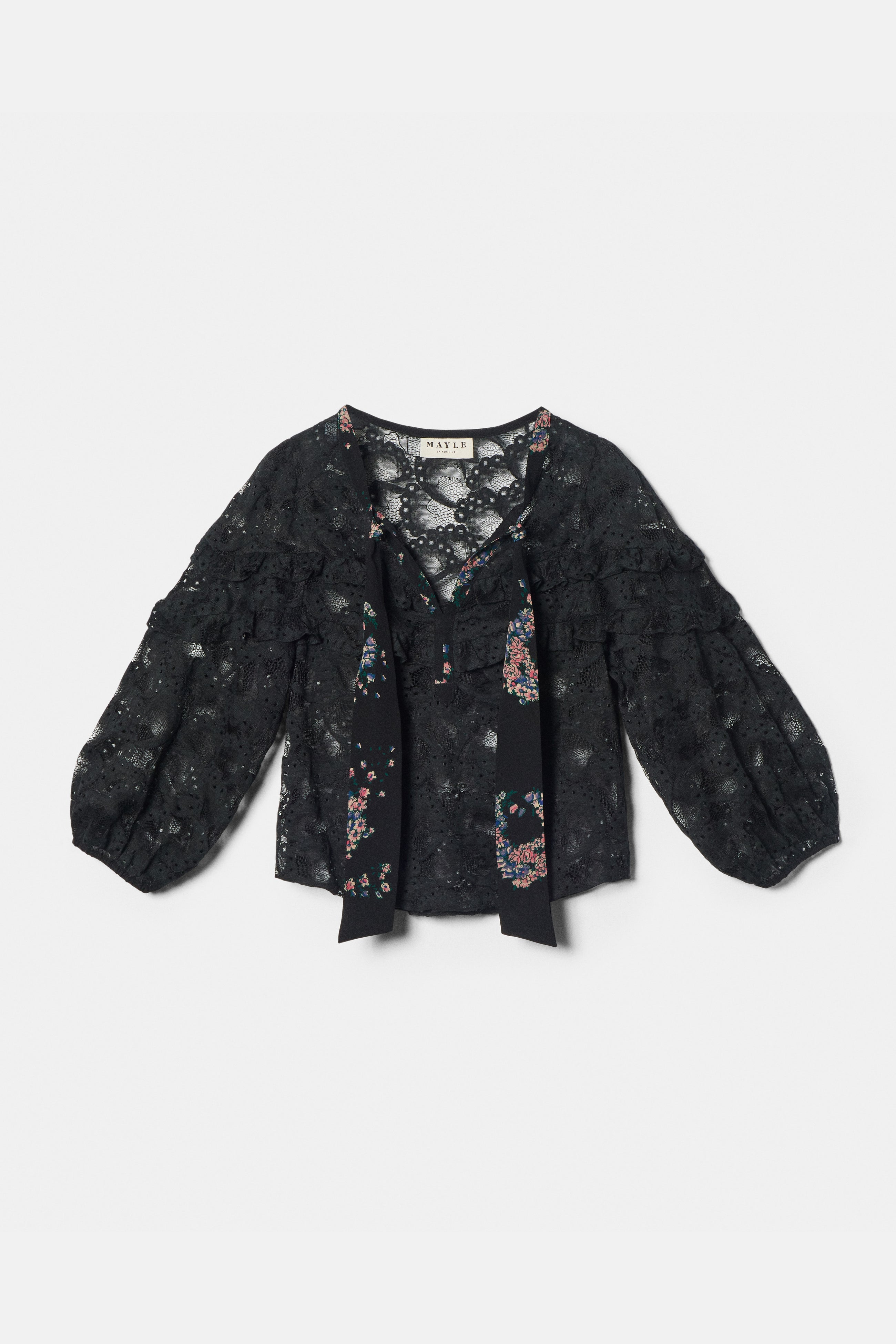 MAJORELLE LACE BLOUSE