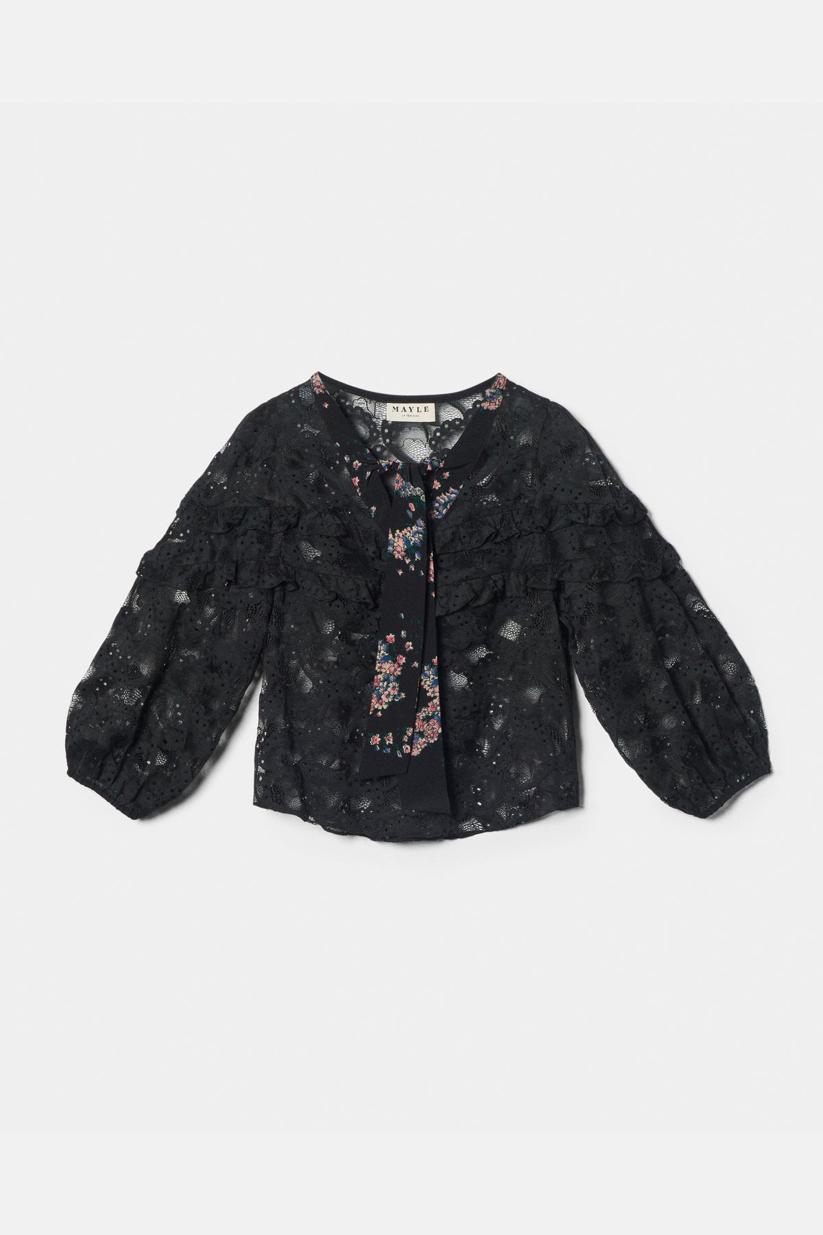 MAJORELLE LACE BLOUSE