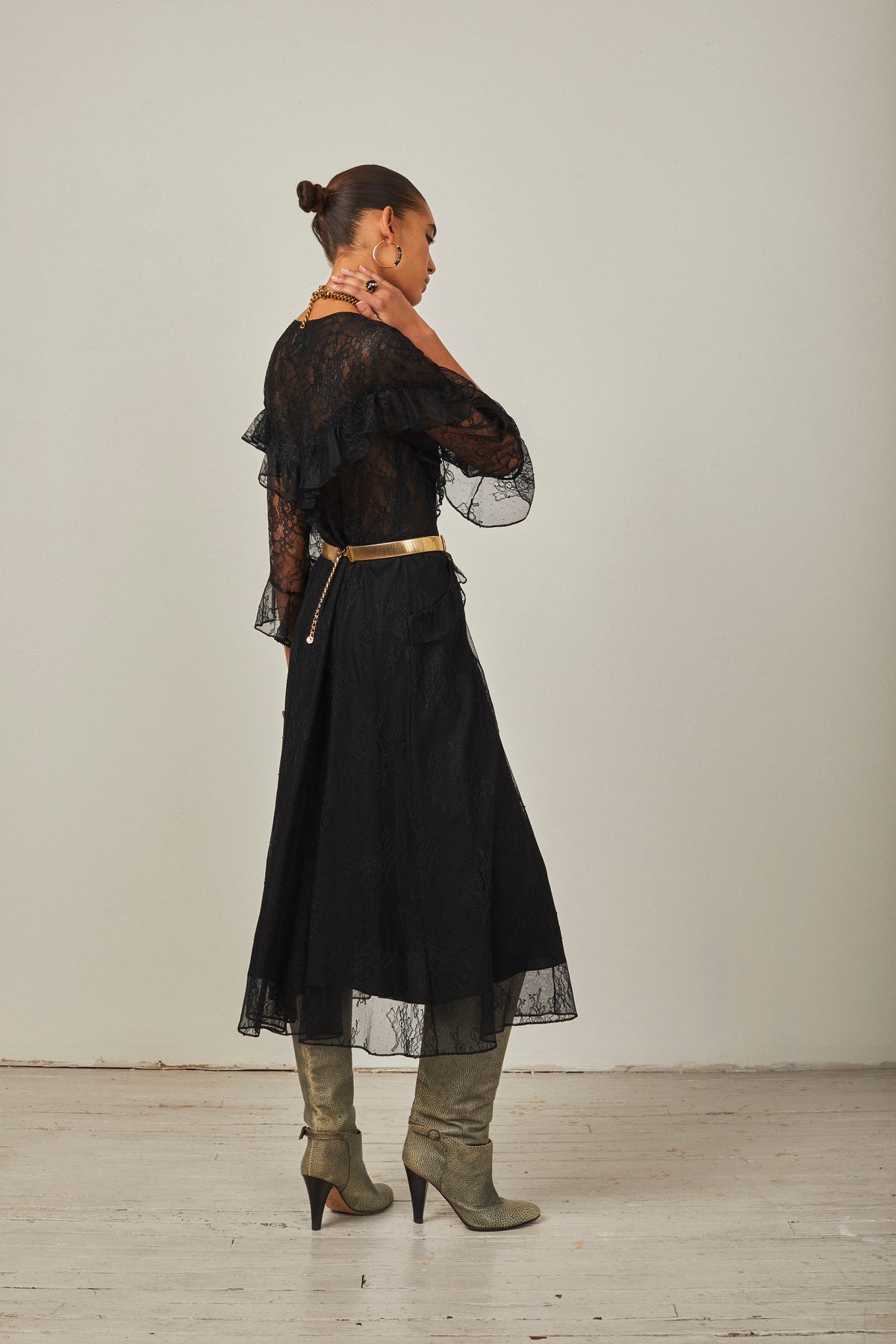 MAJORELLE LACE DRESS