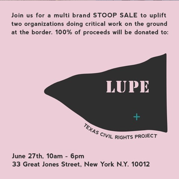 Stoop Sale + LUPE + Texas Cvil Rights