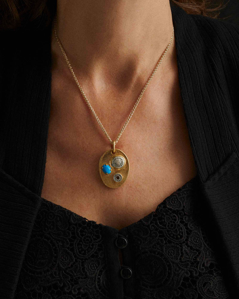 Arpelle Medallion Necklace