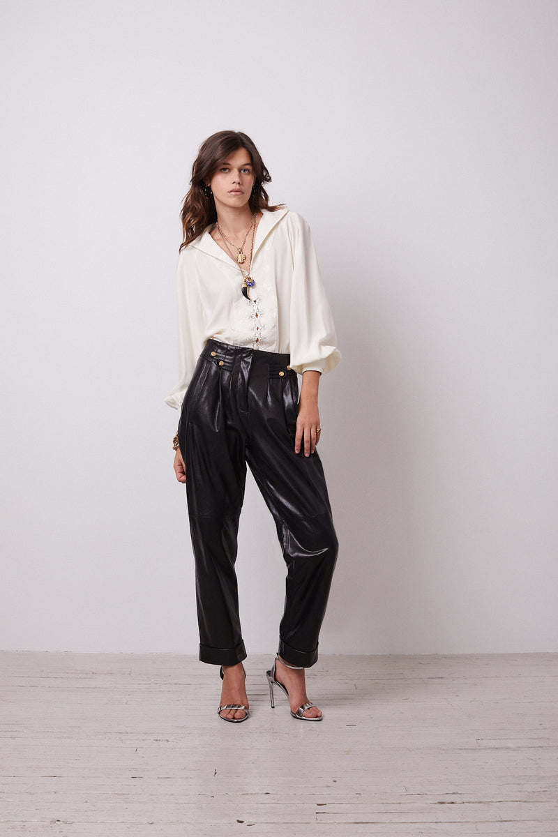 Vali Leather Pant