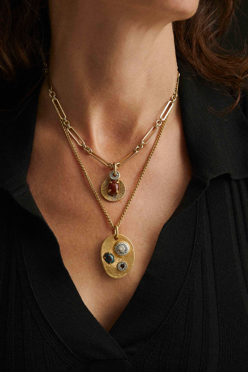 Arpelle Medallion Necklace