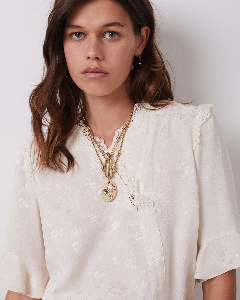 Arpelle Medallion Necklace