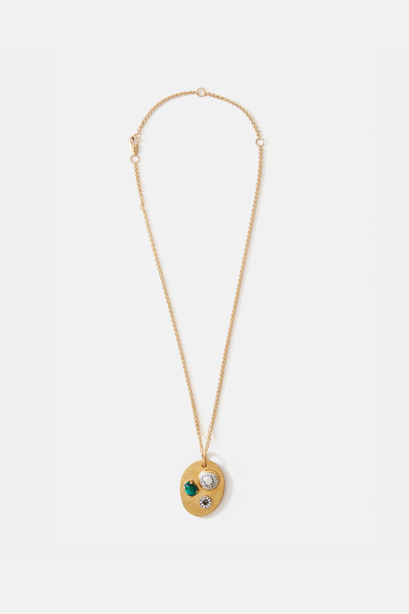 Arpelle Medallion Necklace