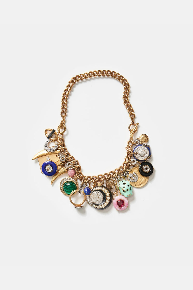 Cornucopia Convertible Charm Necklace