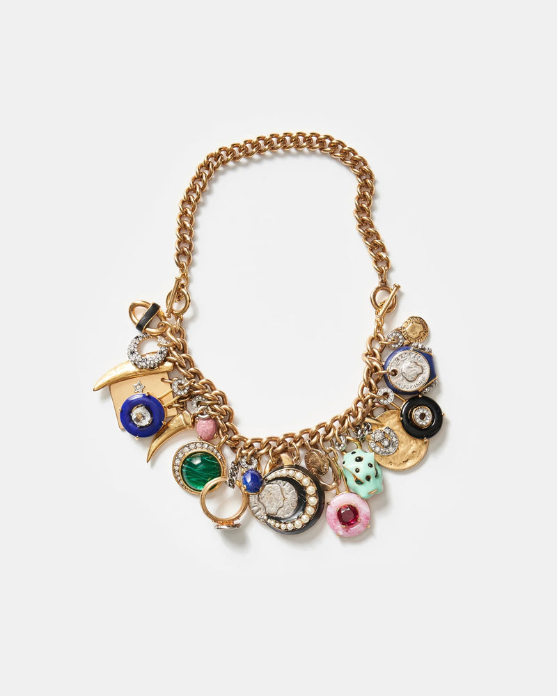 Cornucopia Convertible Charm Necklace