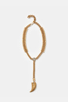 Kusama Chain & Signet Necklace
