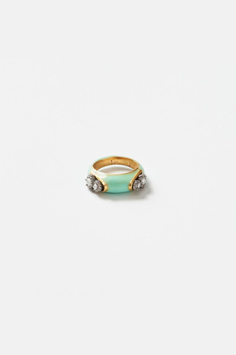 Twin Comet Ring