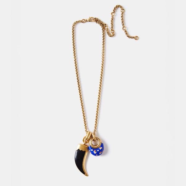 Niki Horn of Plenty Necklace – Maison Mayle Niki Horn of Plenty Necklace – Maison Mayle