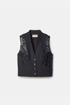 INES LACE VEST