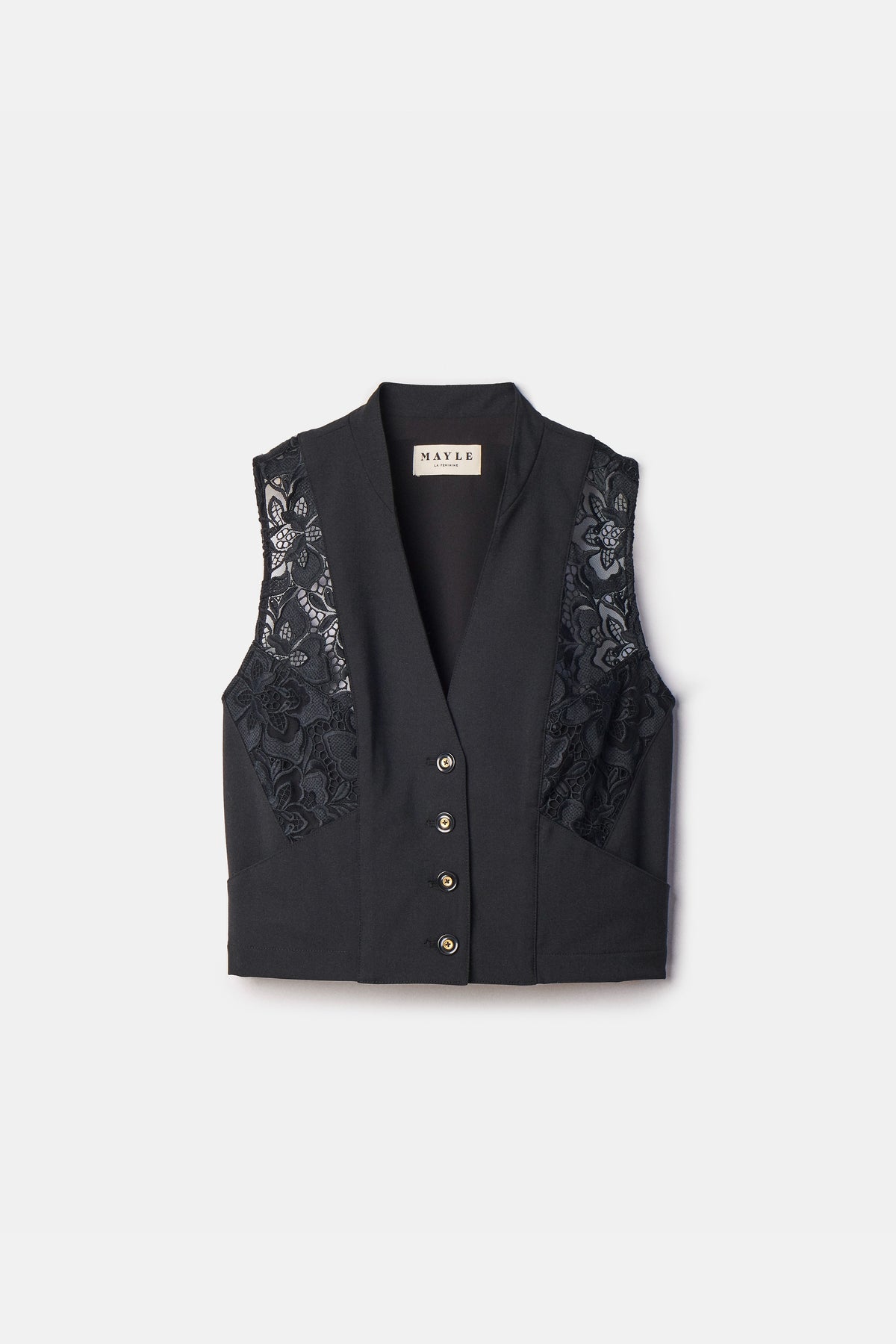 INES LACE VEST