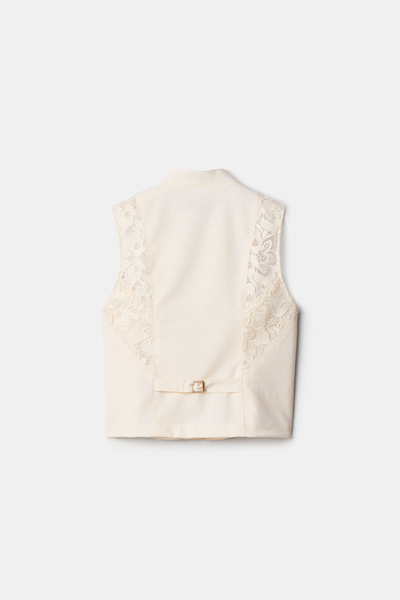 INES LACE VEST