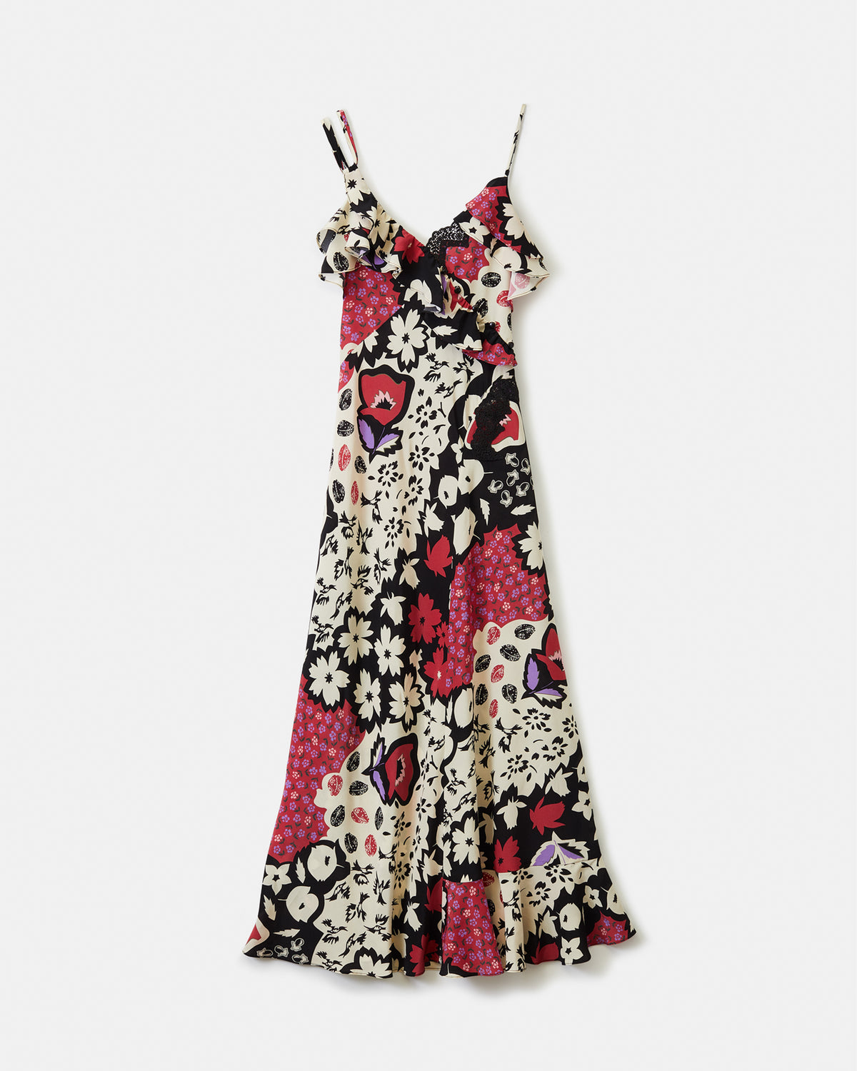 Flower Frill Dress – MAISON MARBLE