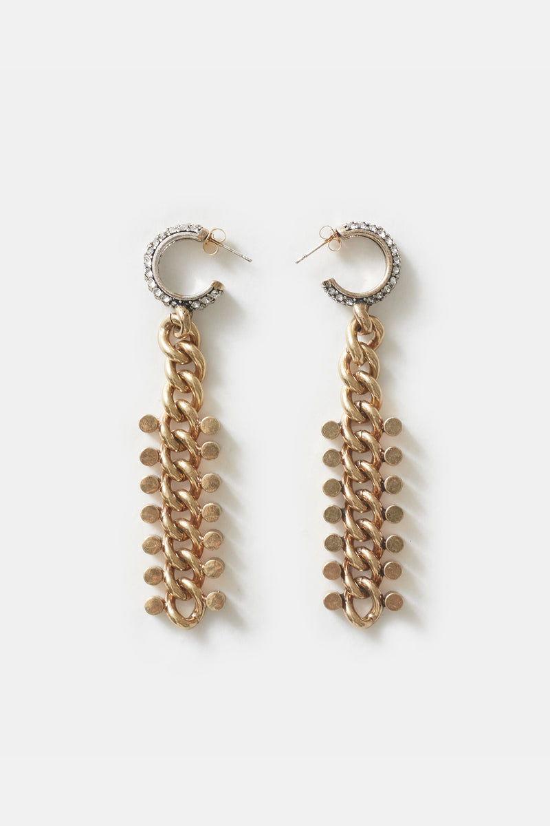 Kusama Pavé Drop Earring