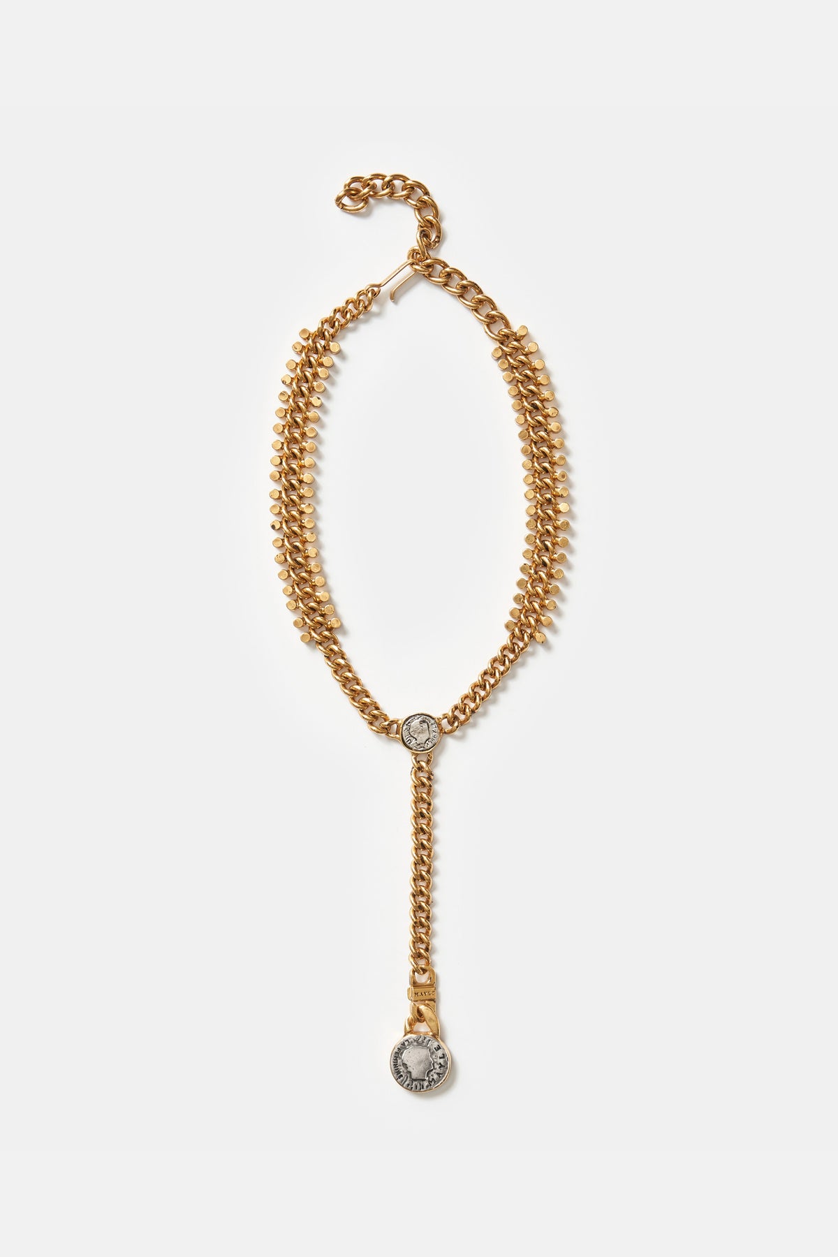 Kusama Chain & Signet Necklace