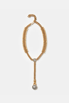 Kusama Chain & Signet Necklace