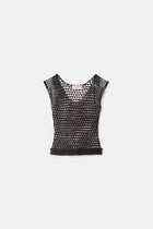 Magali Crochet Tee