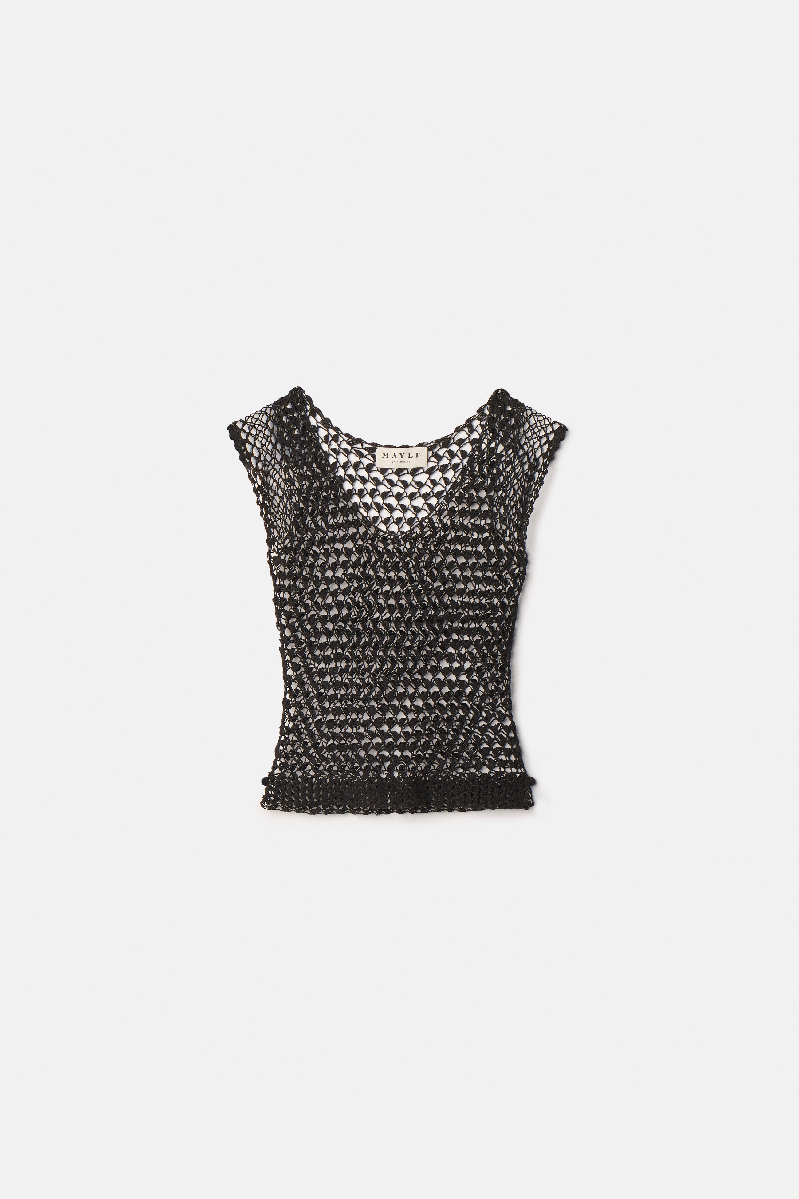 Magali Crochet Tee