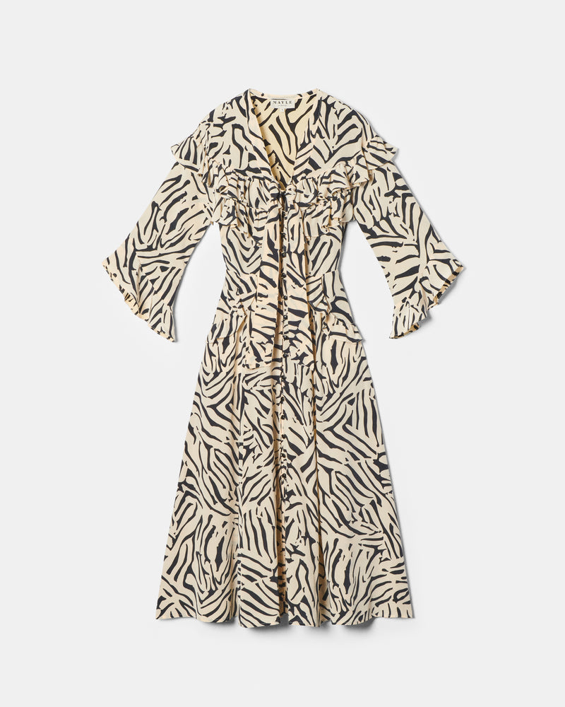 majorelle dress Silk in Lapis Lazuli the Majorelle Silk Dress is a statement piece to wear day into evening for a black tie or a special event. Majorelle Revolve Knit Ribbed Midi