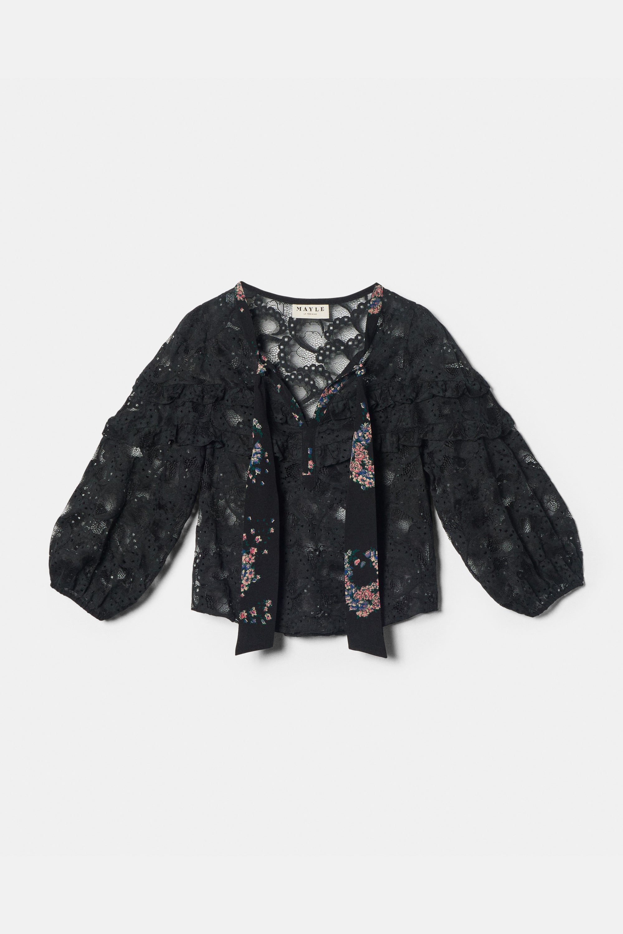 MAJORELLE LACE BLOUSE