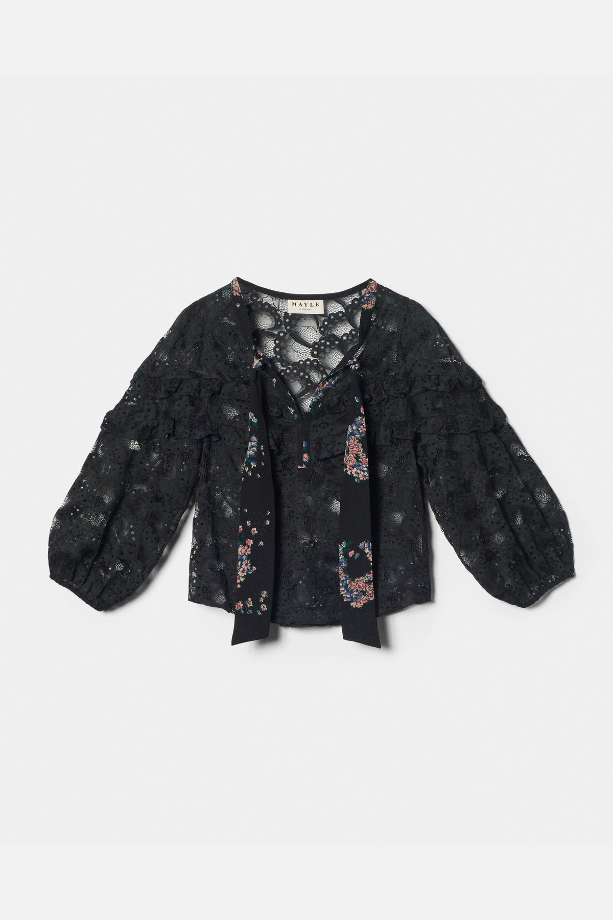 MAJORELLE LACE BLOUSE