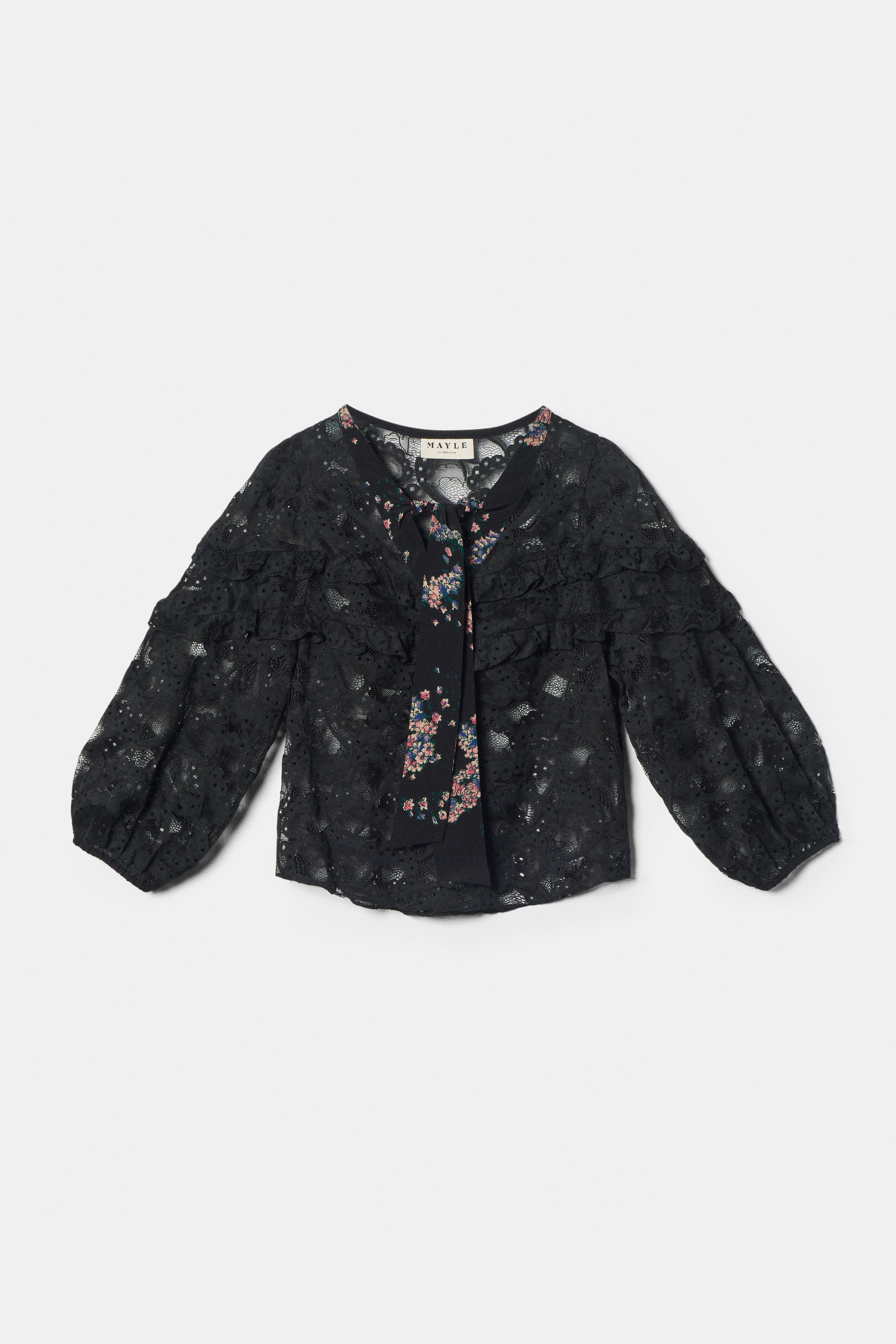 MAJORELLE LACE BLOUSE