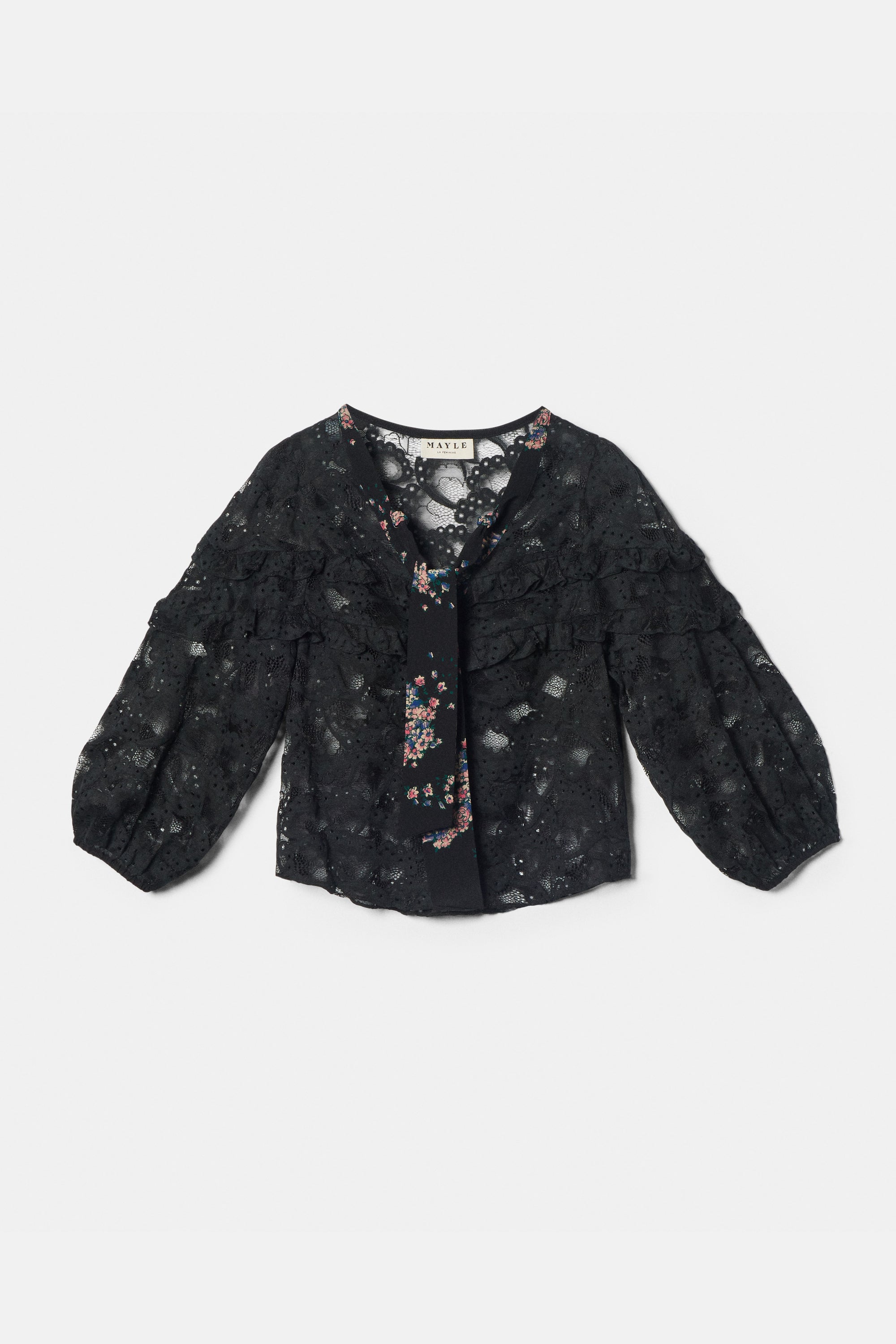 MAJORELLE LACE BLOUSE