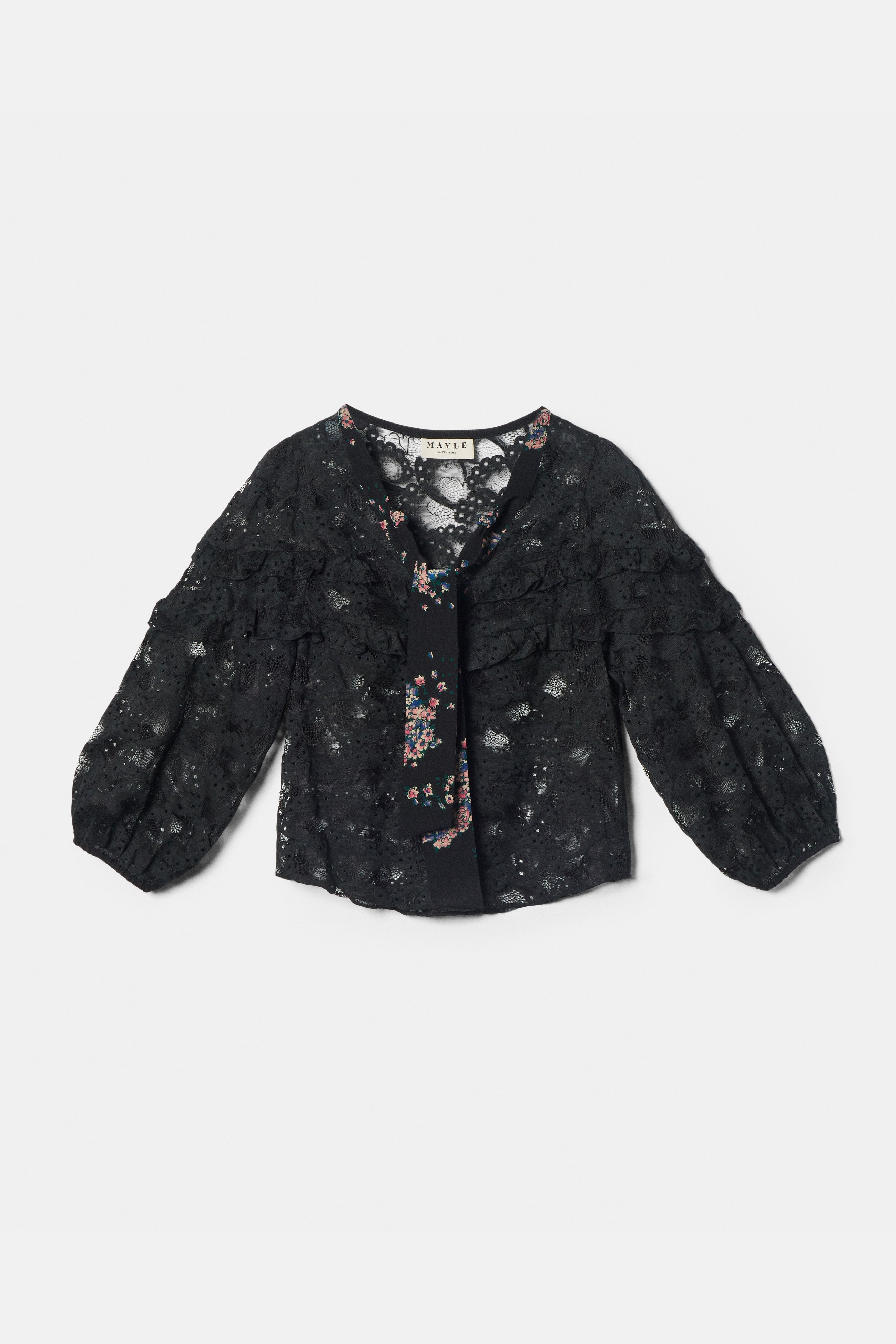 MAJORELLE LACE BLOUSE