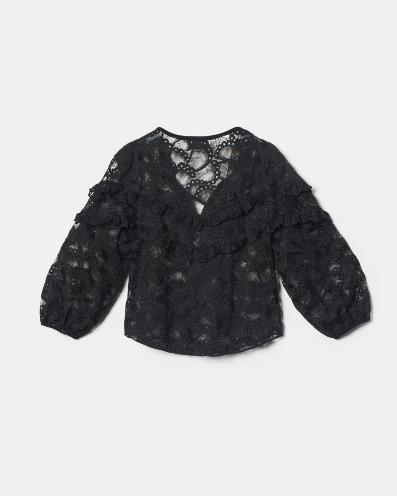 MAJORELLE LACE BLOUSE