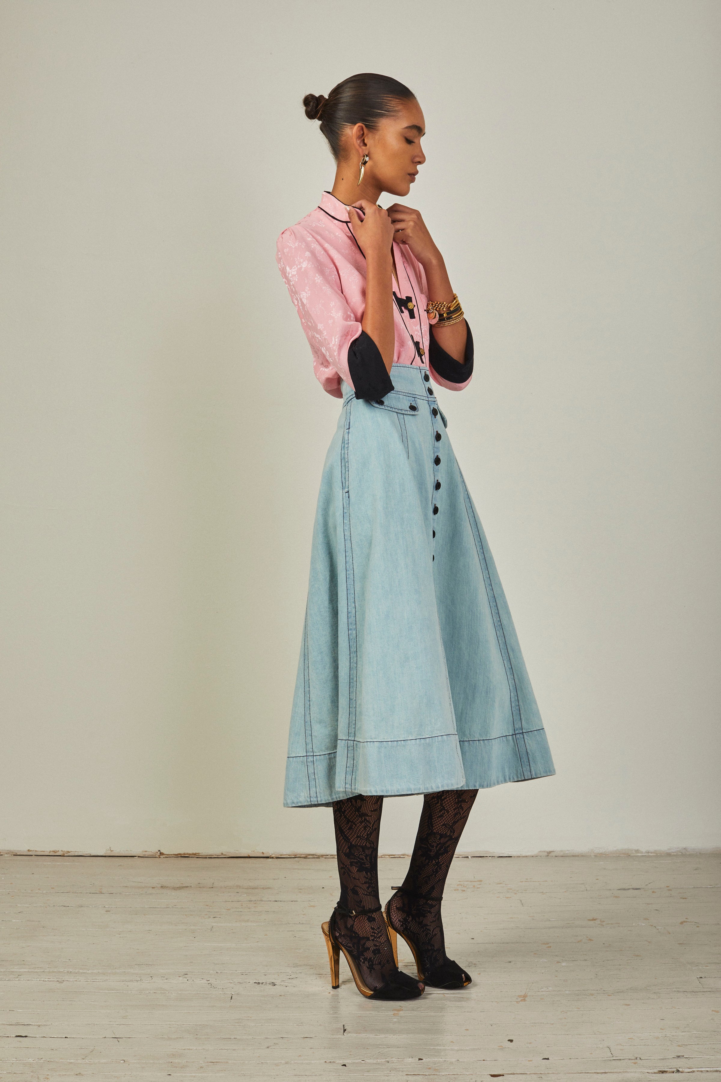 Carlyne Skirt – Maison Mayle