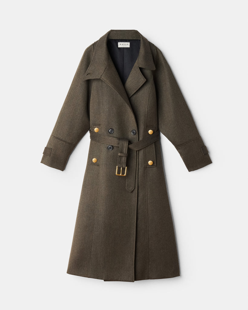 ラメルマメゾン正規品★24AW★RAGLAN TOGGLE COAT Julie Coat – La Garçonne