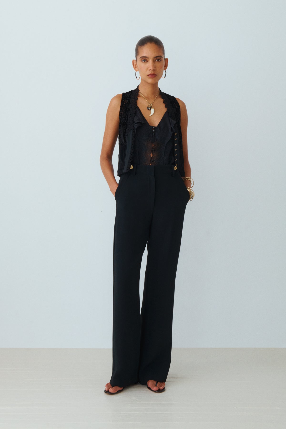 Scheherazade Velvet Vest
