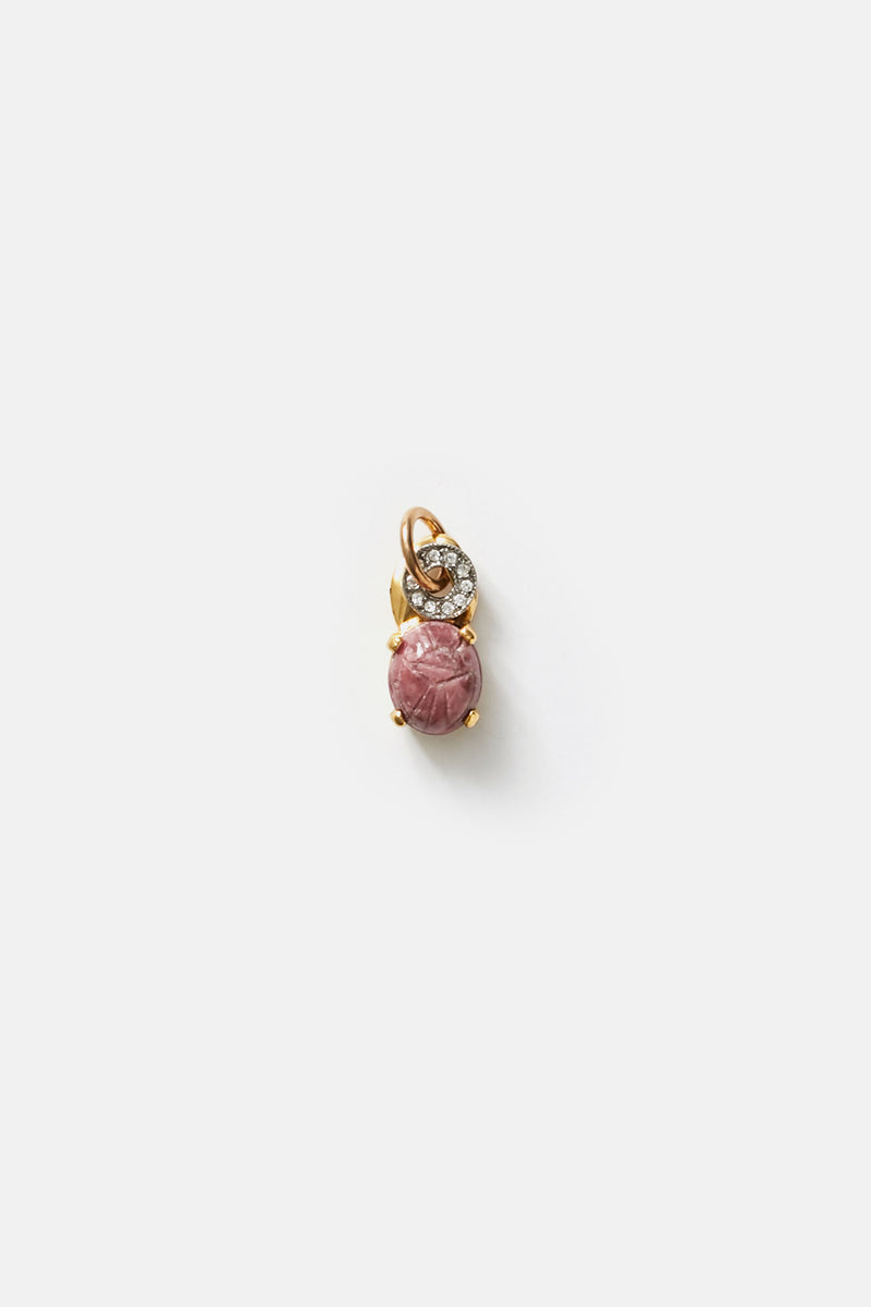 Scarab Stone Charm