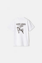 LACE LOVES LOST TEE