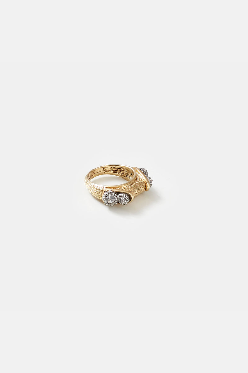 Twin Comet Ring