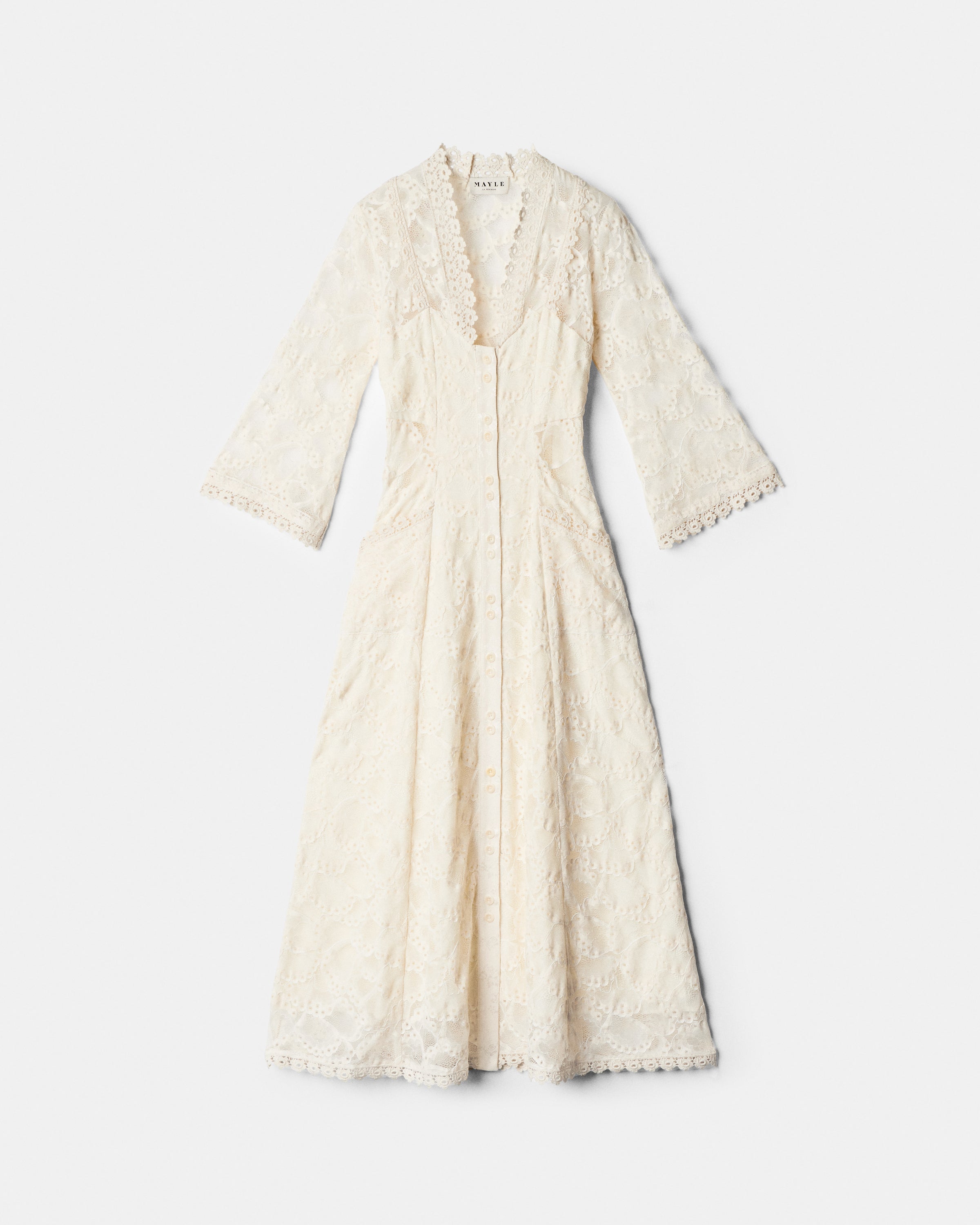 Ines Lace Dress – Maison Mayle