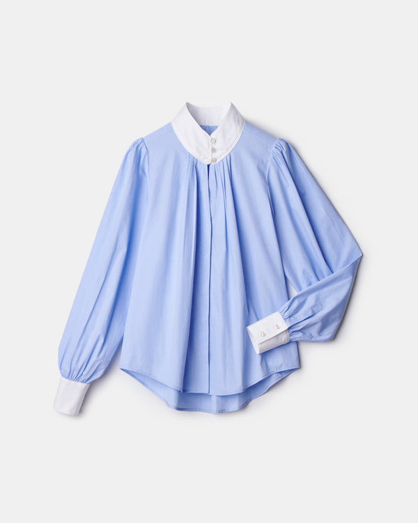 Val D'Isere Cotton Blouse – Maison Mayle Val D'Isere Cotton Blouse – Maison Mayle