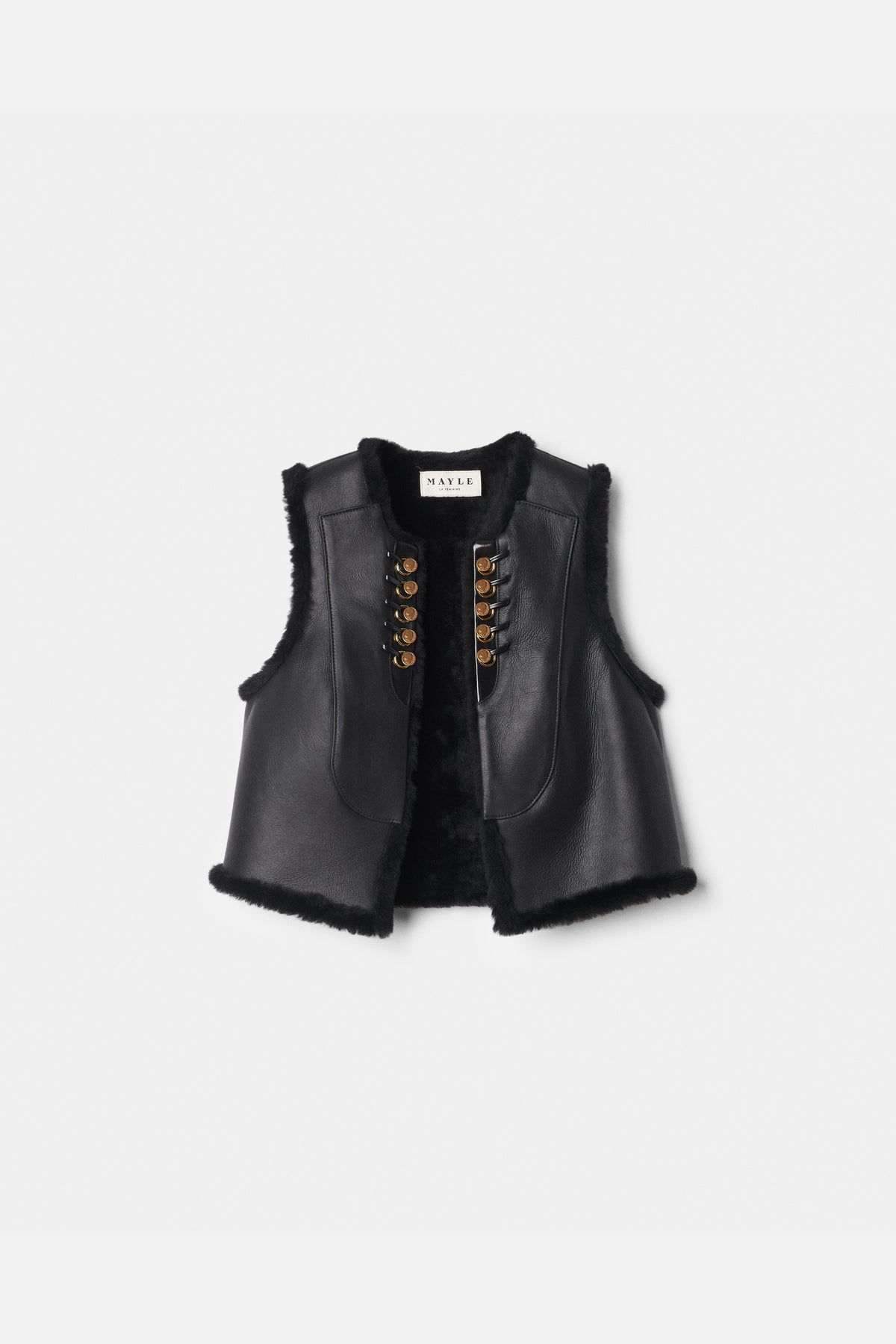 Yves Shearling Vest