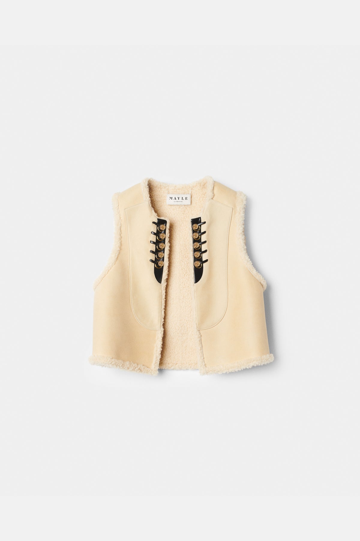 Yves Shearling Vest