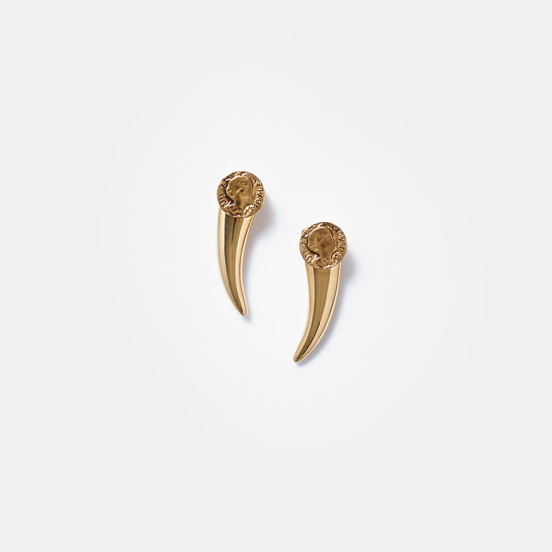 Horn & Nail Earrings
