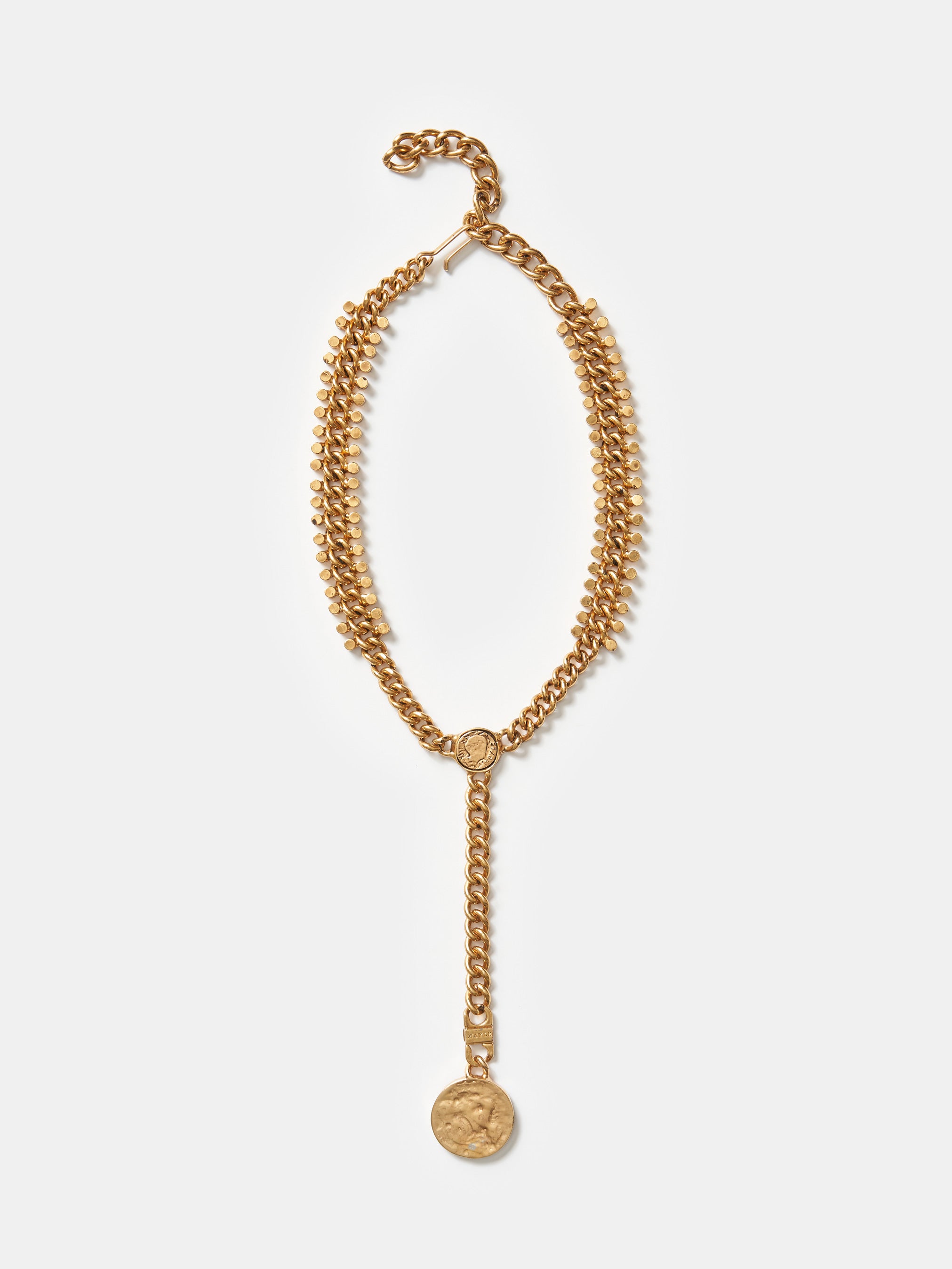 Kusama Chain & Signet Necklace – Maison Mayle