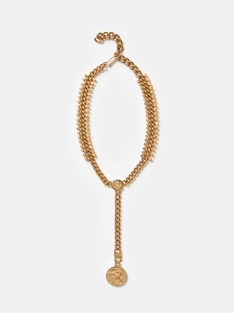 Kusama Chain & Signet Necklace – Maison Mayle