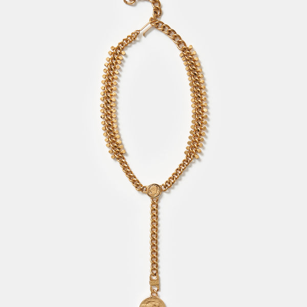 マイアミ発♪ ◆eliou◆LAILA NECKLACE Eliou Laila Necklace in Gold Plated | REVOLVE