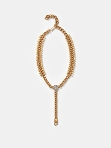 Kusama Chain & Signet Necklace