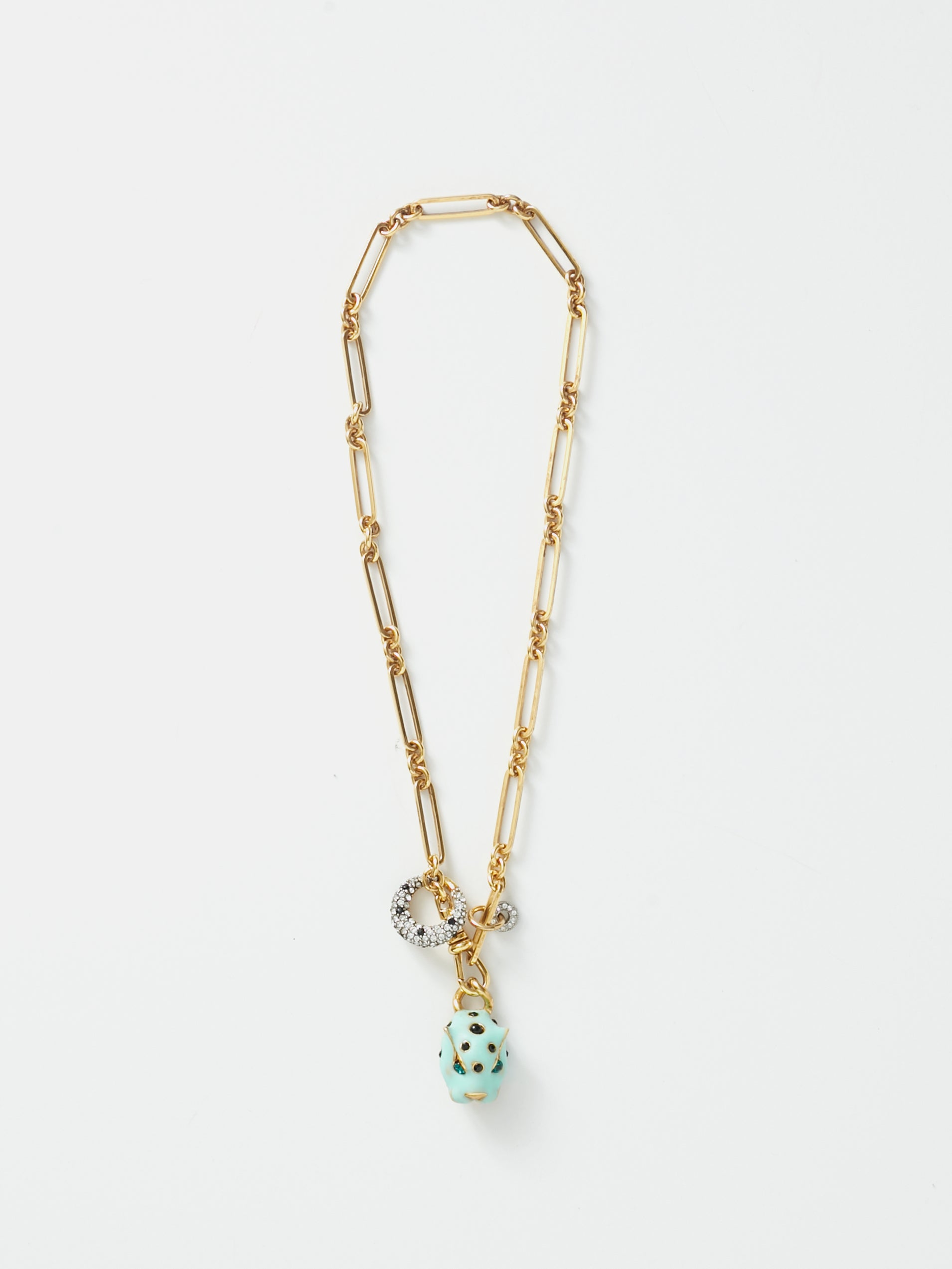 Gato Pavé Ring Charm